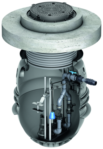 ACO Powerlift Psd-pe 1100  Belastningsklass D400 399695