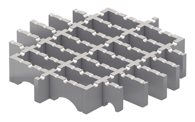 ACO Hygienic Ladder Grating - Round Frameless 346297