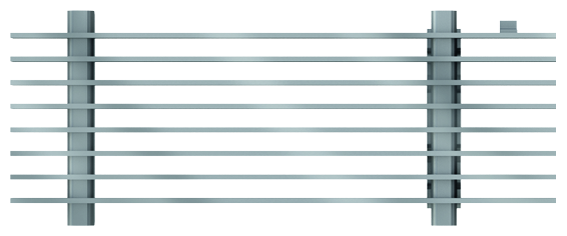 ACO Längsgående spaltgaller