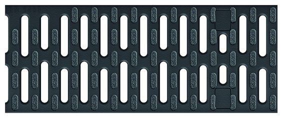 ACO Spaltgaller Microgrip svart